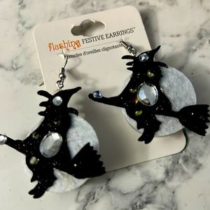 Flashing Witch earrings